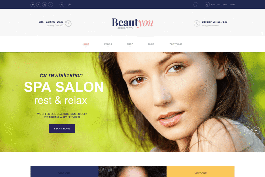 BeautYou - Spa & Salon WP Theme